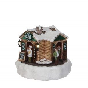 The Cafe, Animated, Battery Operated, Adapter1095288  Ready